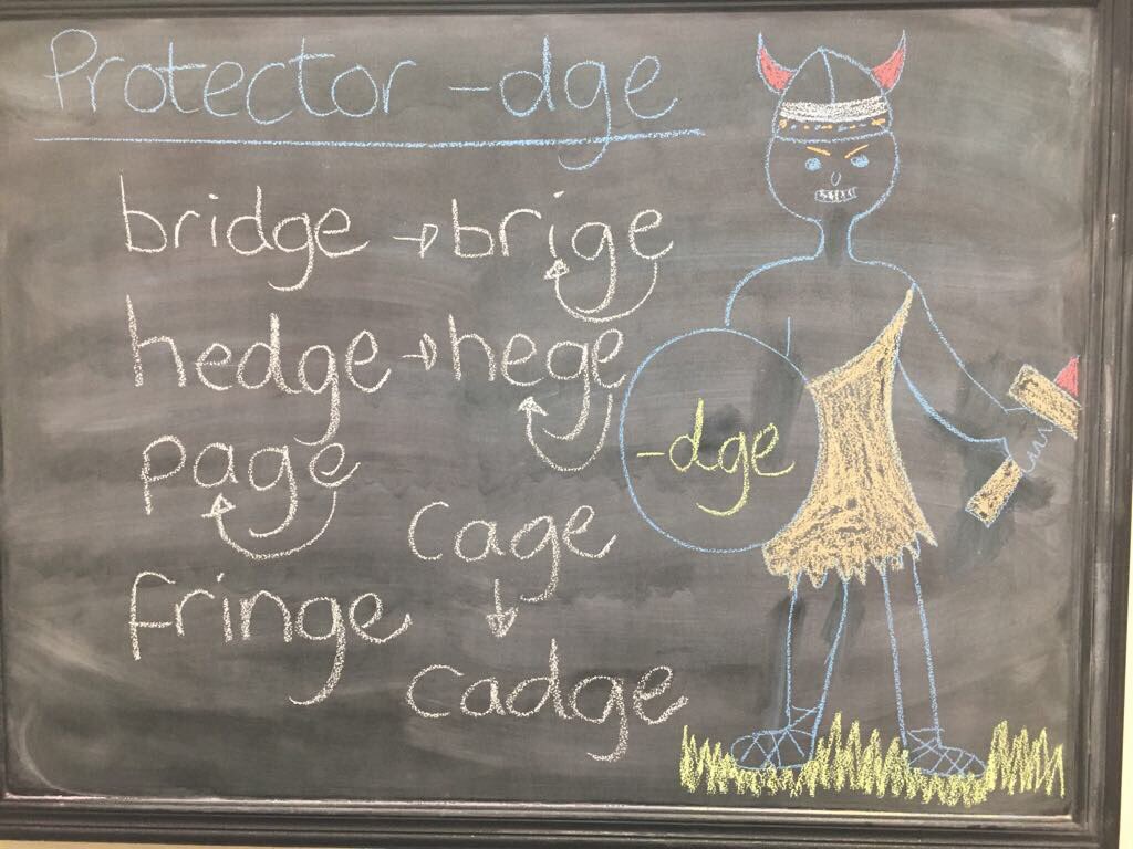 Learning to protect the short vowel with ‘dge’ to support dyslexia and literacy difficulties <a href="/JPS_ACE/">JPS Achievement</a> for #jpssuccess #dyslexia