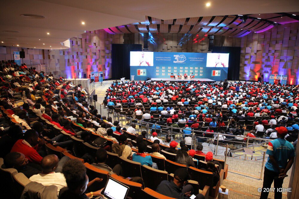 jokateM's tweet photo. Addressing the RPF Youth League Congress yesterday. #RPF30 https://t.co/3Ez8TDM4Cv