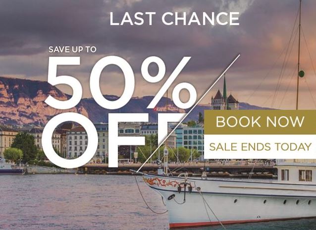 Good morning to all! Our Biggest Sale of the Year has arrived with deals up to 50% OFF for your stays through December 31st 2018 : ow.ly/unUT30gPvGH