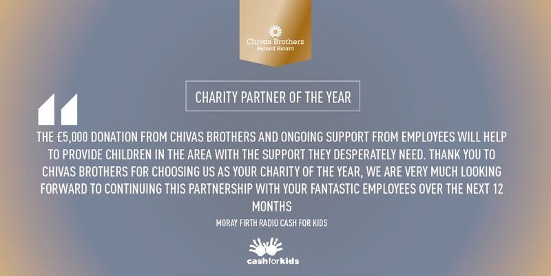 ChivasNewsRoom's tweet photo. Proud to support @MorayFirthRadio Cash for Kids as our Charity of the Year partner, helping disadvantaged children in the North of Scotland https://t.co/Sr4p1EI3gk