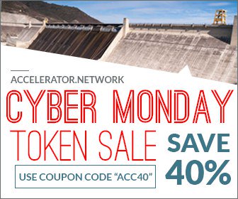 hepideis's tweet image. 6 hours left for 40% discount. #AcceleratorNetwork Cyber Monday Token Sale. Use promo code "ACC40" 

accelerator.network/123.html

#Tokensale #CyberMonday #ACC #bounty #bountyalert