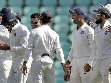 Congratulations @TeamIndia__ for big victory against Sri Lanka. Hosts win by an innings & 239 runs, lead series 1-0 #INDvsSL