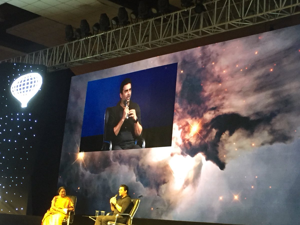 THubHyd's tweet photo. βStop being followers of the west, redefine your horizons!β- @ActorMadhavan.
#WordsToLiveBy #BeyondBoundaries #RoadToGES2017 #THub #TDayCelebrations #INK2017 https://t.co/Ale3zTKLhe