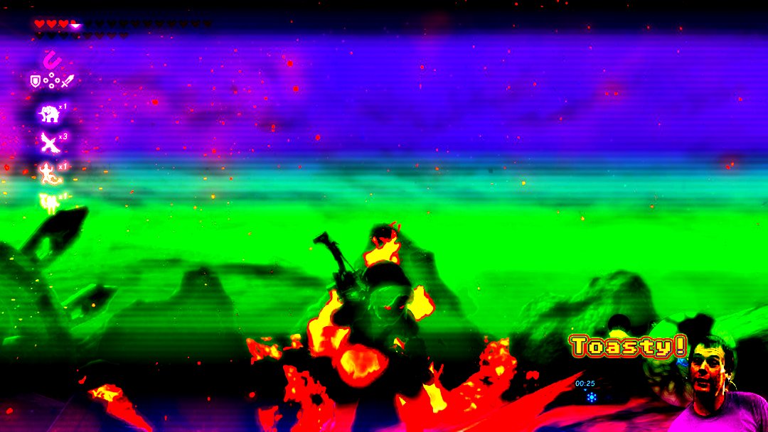_scanlines's tweet photo. Member when magnets would TOTALLY WRECK YOUR TV??
#gaming #mortalkombat #mk #toasty #zelda #mashup #nintendo #videogames #digitalart #crt #digitaldamage #abstract #nintendoswitch #zeldabreathofthewild #RETROGAMING #retro #BOTW #magnets https://t.co/pHugxuxXrE