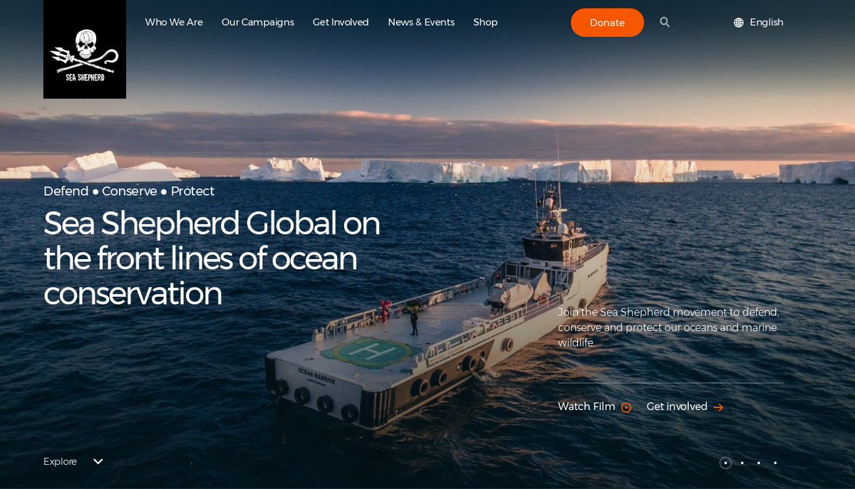 Afgelopen zomer hebben we in samenwerking met Resn de nieuwe website voor Sea Shepherd Global gerealiseerd. Met dit platform kunnen lokale afdelingen van over de hele wereld ook hun eigen websites eenvoudig inrichten en beheren.
maykinmedia.nl/nl/portfolio/p…