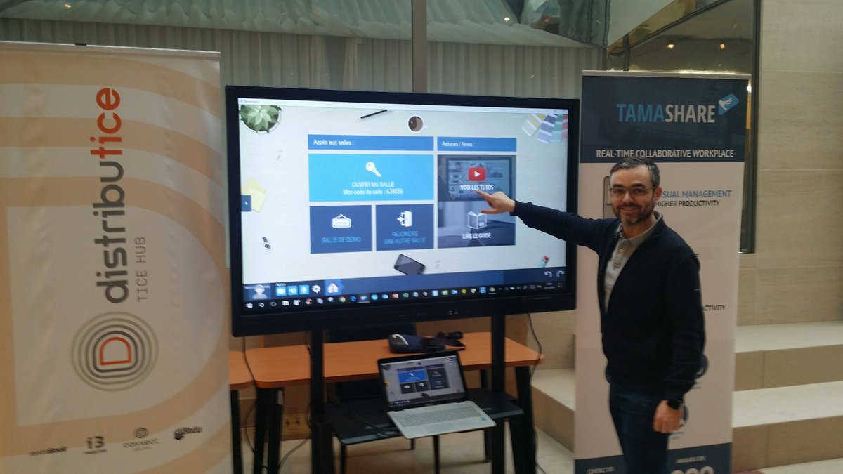 Tamaplace33's tweet image. Tamaplace en direct du Lab Banque de France avec @Distributice78 #Tamashare #InstantSharing