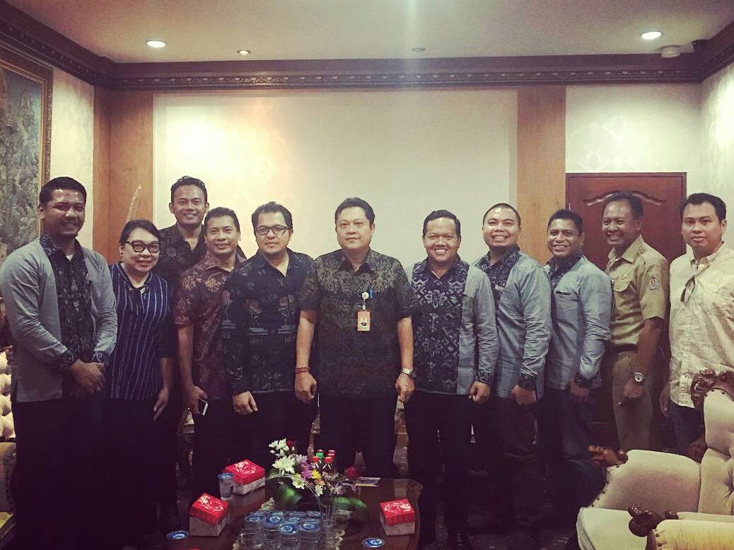 Mendampingi Ketum Hipmi Bali dan jajarannya audiensi perihal pelantikan kepengurusan Hipmi Bali ke bpk walikota denpasar <a href="/RaiMantra/">IG: @Rai_Mantra</a> yg juga mantum Hipmi Bali