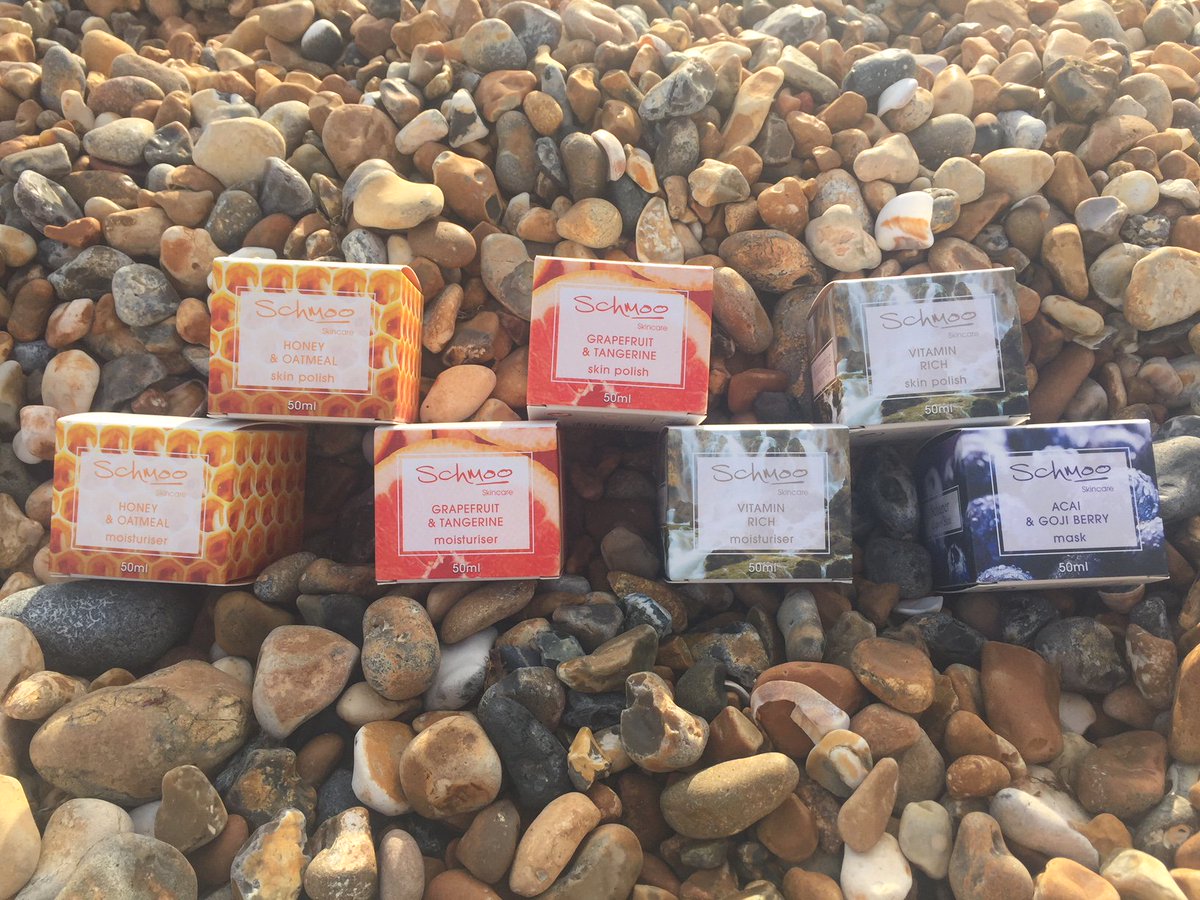 SchmooSkincare's tweet photo. Look what the tide has brought in at Schmoo by the Sea! #newproducts #newin https://t.co/SyC2gOy5xU