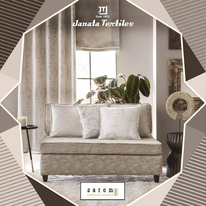 janata_textiles's tweet photo. Elegance and Class with these Sarom Fabrics!!! Get life into your living room!!! #JanataTextiles #Sarom #Interiors #Decor https://t.co/MHWIiAOc9p