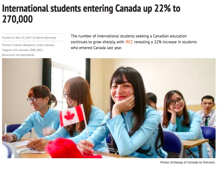 ThePIENews's tweet photo. International student arrivals to Canada up by 22%

Read the full story here: https://t.co/3YX80hKWJL
#IntlEd #Canada https://t.co/XsmyfHdHd3
