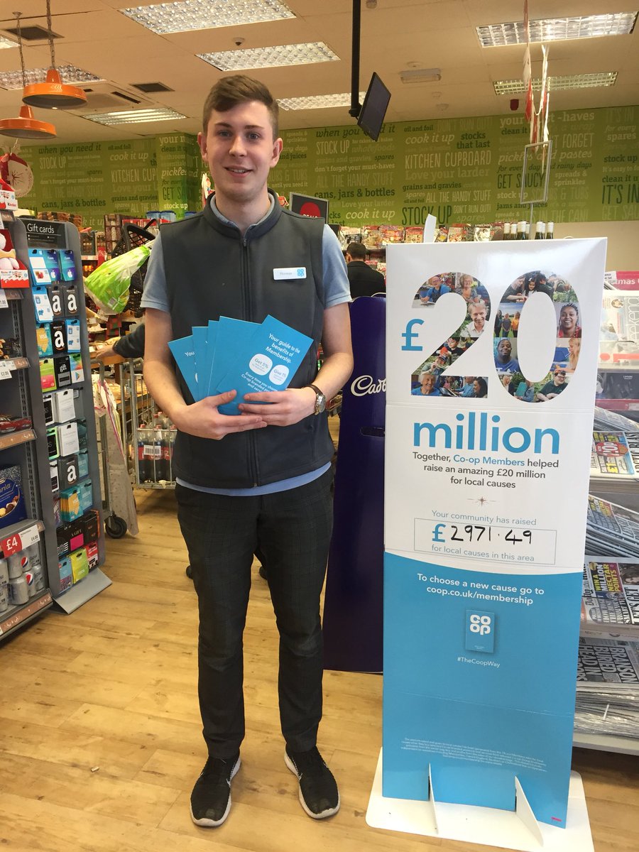 CoopWickersley's tweet photo. Look what the community of Wickersley have achieved, we have donated £2971.49 for our local charities. We have donated to Age Concern Uk &amp; Lighthouse Project. Don’t forget our customers also receive 5% back on co-op products with your rewards card https://t.co/7VPOrLUfk1
