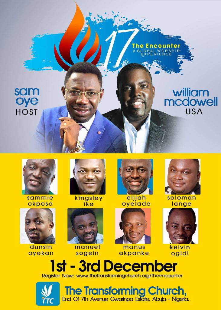 NwanneGift's tweet photo. #TheEncounter2017 is where I'll be between 1-3 Dec at @TransformersNG. Join me witness worship like never before https://t.co/OncZ1Mnr4S