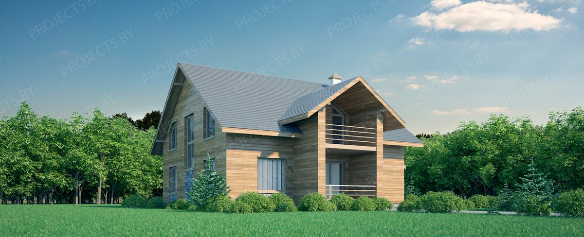 Типовой проект дома
 #Architecture #Design #Дизайн #Проект #Коттедж #Архитектура
projects.by/p/C30-mansardn…