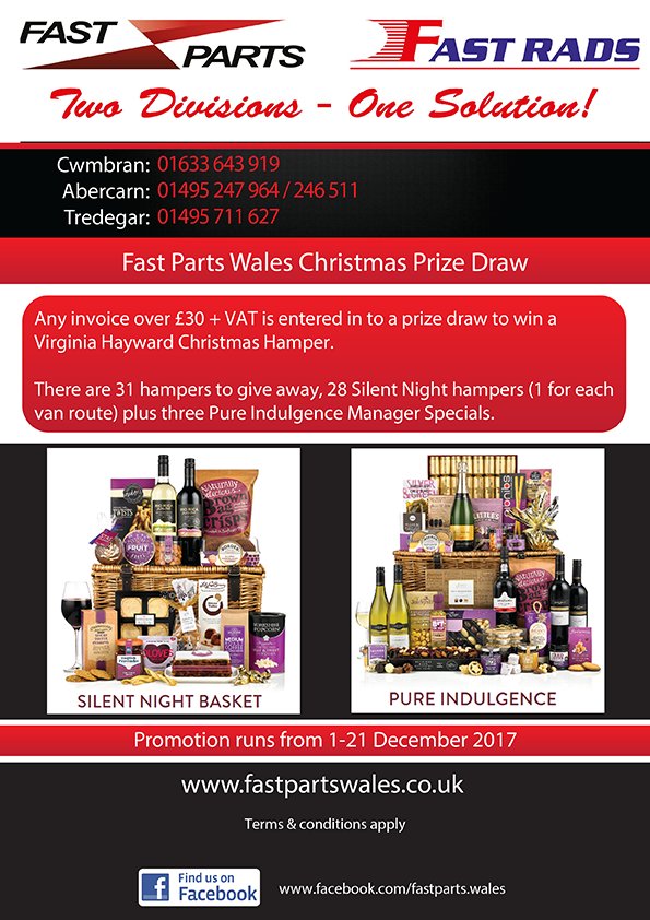 Take a look at our fantastic Christmas prize draw!