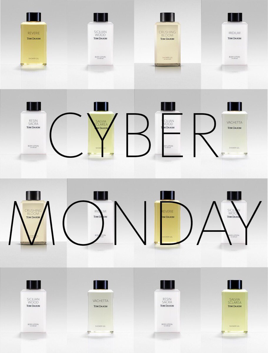 Cyber Monday Offer: Free shower gel and body lotion with all purchases over £100, exclusively on tomdaxon.com 

Choose from selection at checkout.