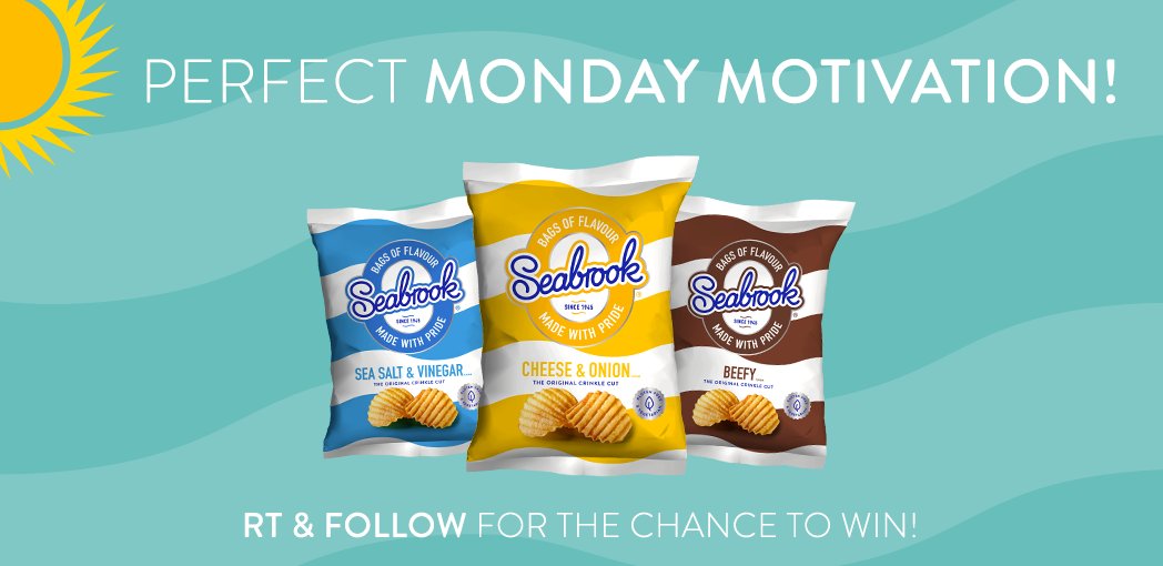 Perfect #MondayMotivation #RT and follow for the chance to #win a box of crisps! (UK Only)
