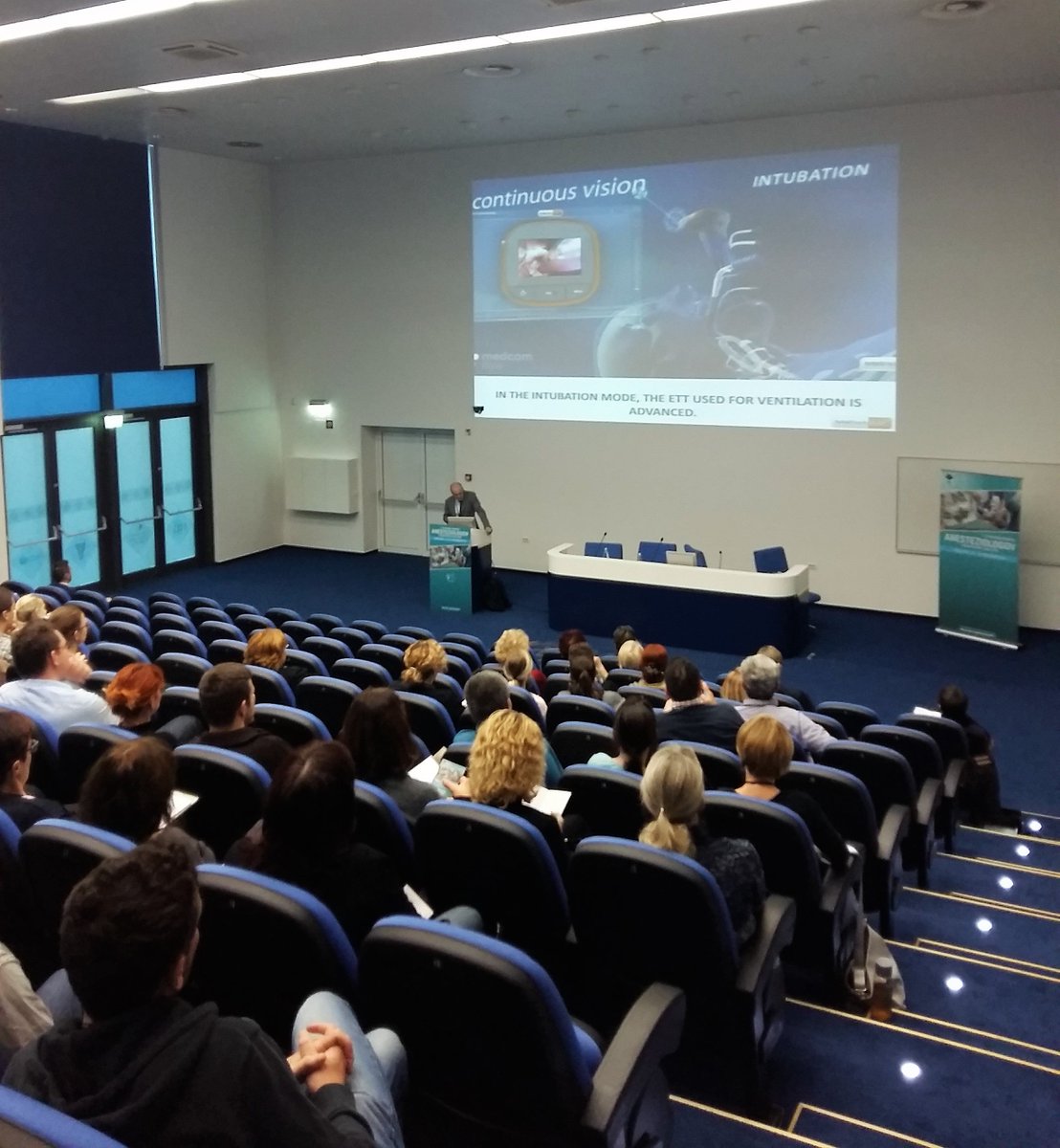 medcomflow's tweet photo. Medcom Flow participates with #TotaltrackVLM in the 2017 Anesthesia Congress  in Ljubljana (Slovenija) https://t.co/DH4KRhZLc6
