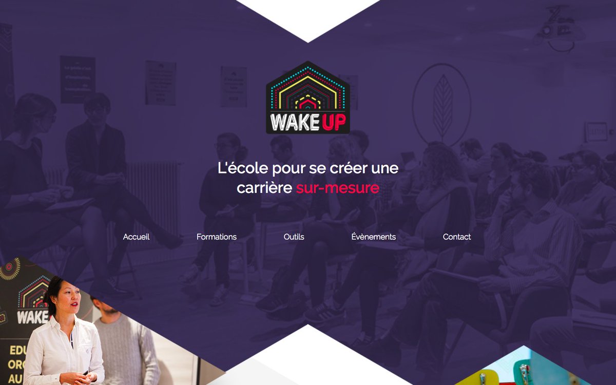 WAKE UP évolue et son site aussi ! 👋💥

► wake-up.io