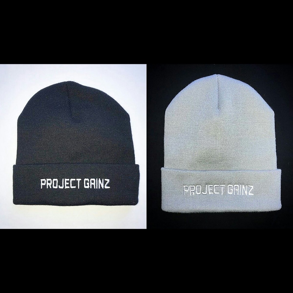 Project_Gainz's tweet photo. PG Classic Beanie Hats Now Available @ https://t.co/fSgO0DWbOF 🔥🔥🔥 #PGFamily 💪💪💪 https://t.co/Q5Vv3A1hMY