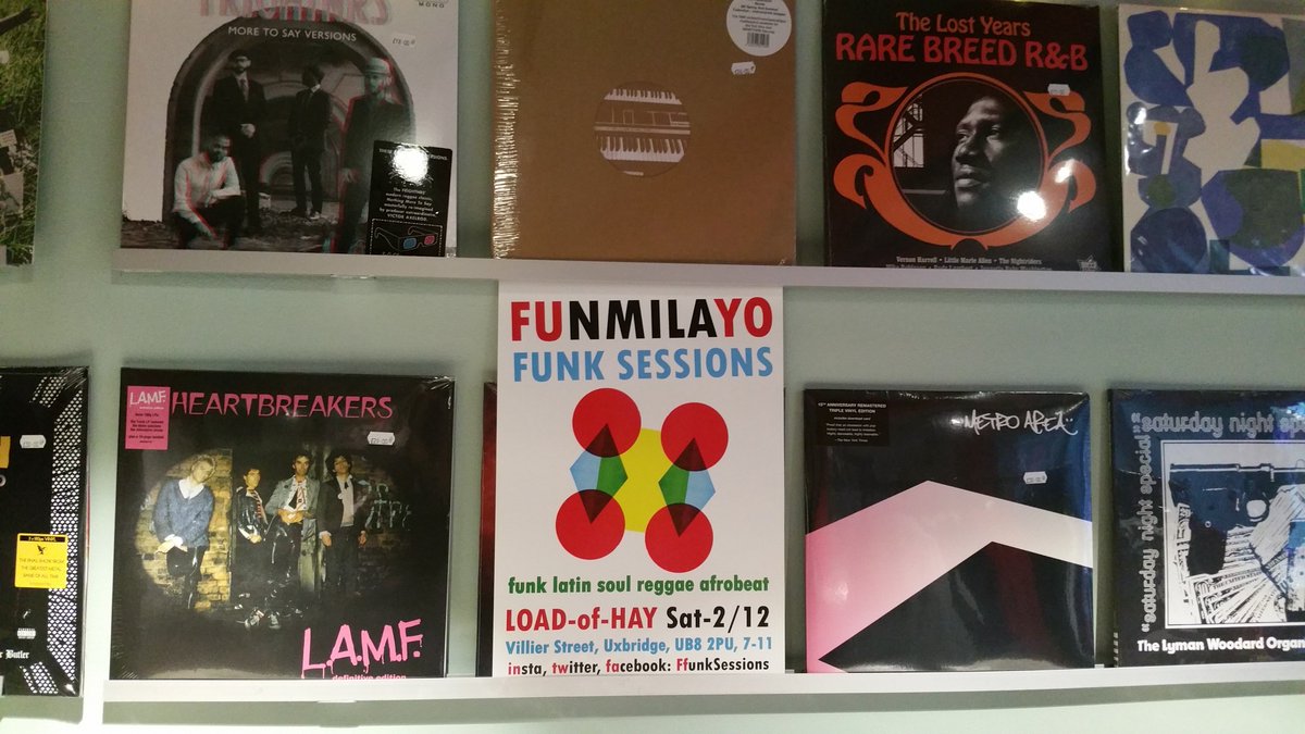 FfunkSessions's tweet photo. Poster for Funmilayo Funk Sessions looking great @NightflyRecords Funk/Afrobeat/Reggae party this Sat at Load of Hay, Villiar St. https://t.co/iiKKvWc8NH @balconyshirts https://t.co/At7JuBSFfM