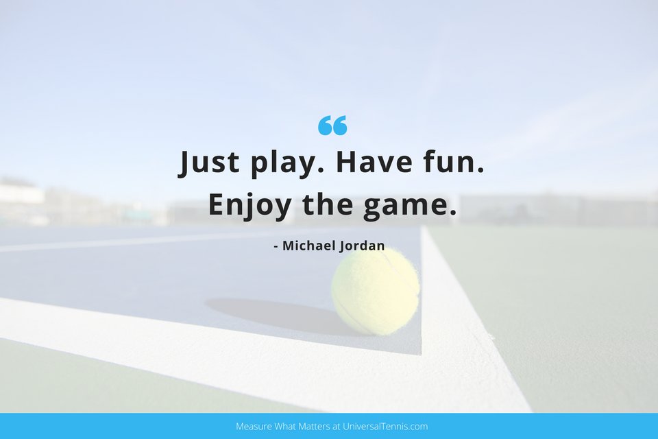 UTR_Sports_'s tweet photo. "Just play. Have fun. Enjoy the game."

Happy Monday ☀️

#MotivateMonday https://t.co/xPgAMWomqN