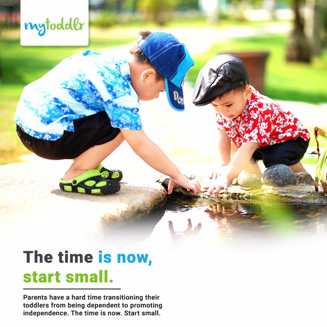 mytoddlr's tweet photo. Parents have a hard time transitioning their toddlers from being dependent to promoting independence. The time is now. Start small. #mytoddlr #childcare #nurseries #parenthood #childrentips #childcareprovider #parenthood #parenting #parenttips #preschool #preschooler #toddlers https://t.co/c0aM2VNIjh