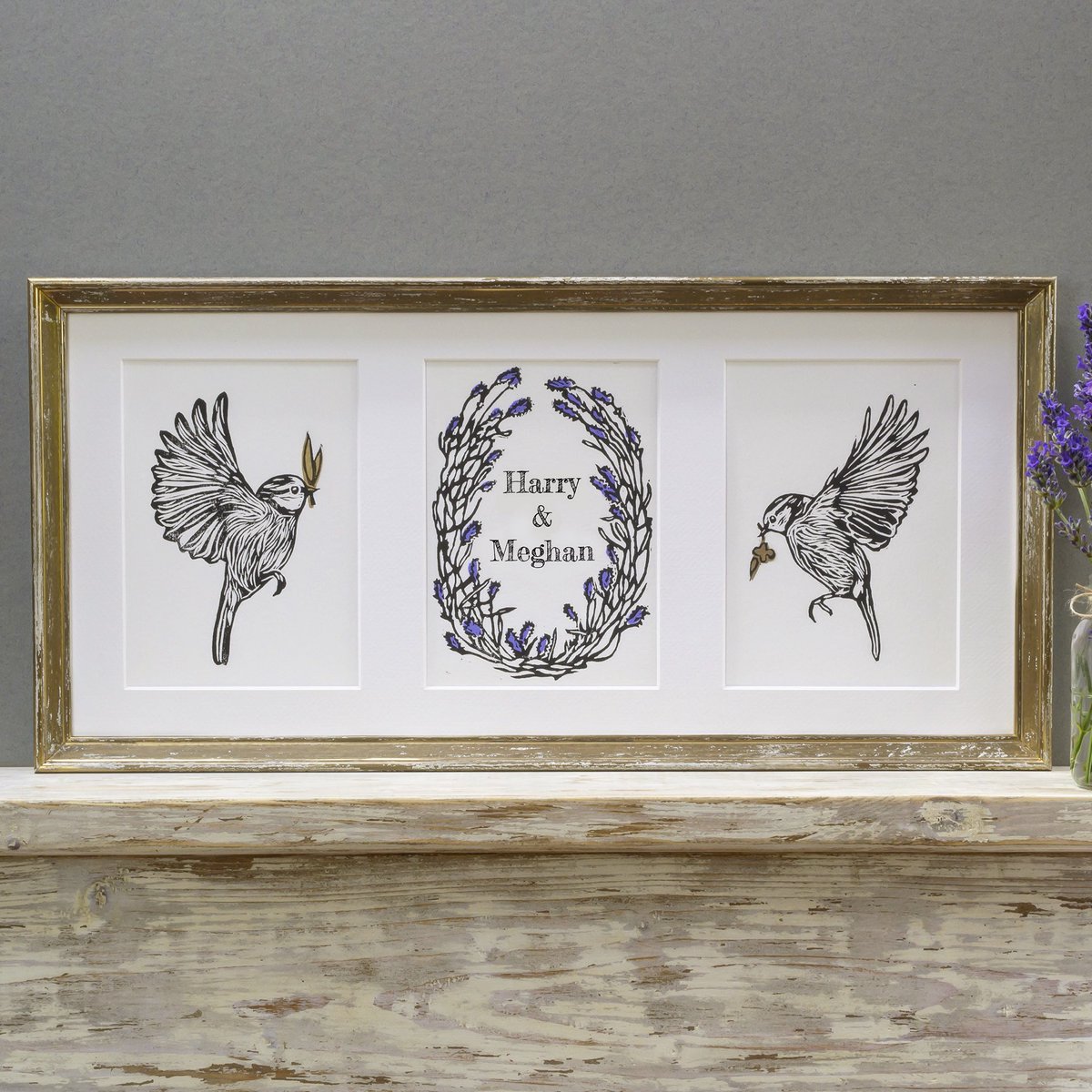 alexebdonart's tweet photo. Many congratulations to Prince Harry and Meghan Markle on their engagement! #royalwedding #PrinceHarry #MeghanMarkle #harryandmeghan #wedding #weddinggift https://t.co/0t3rlW3fdd