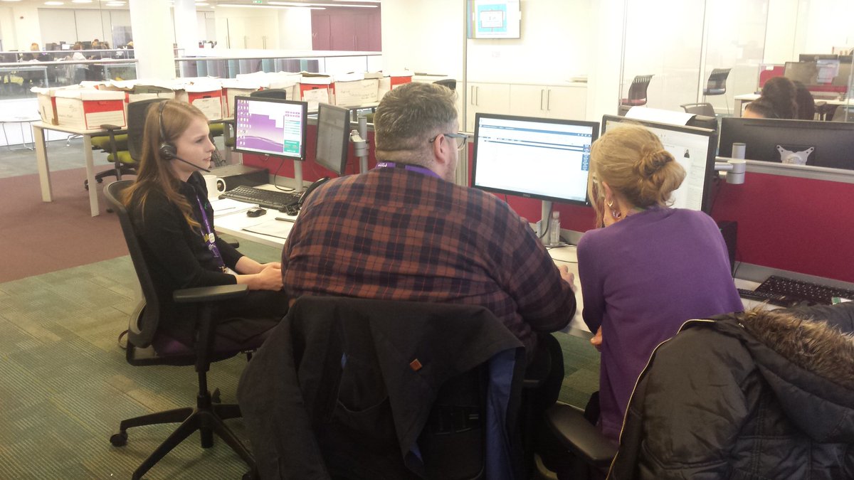 Advisors and planners working together in the Service Centre love it, RFT for our customers x