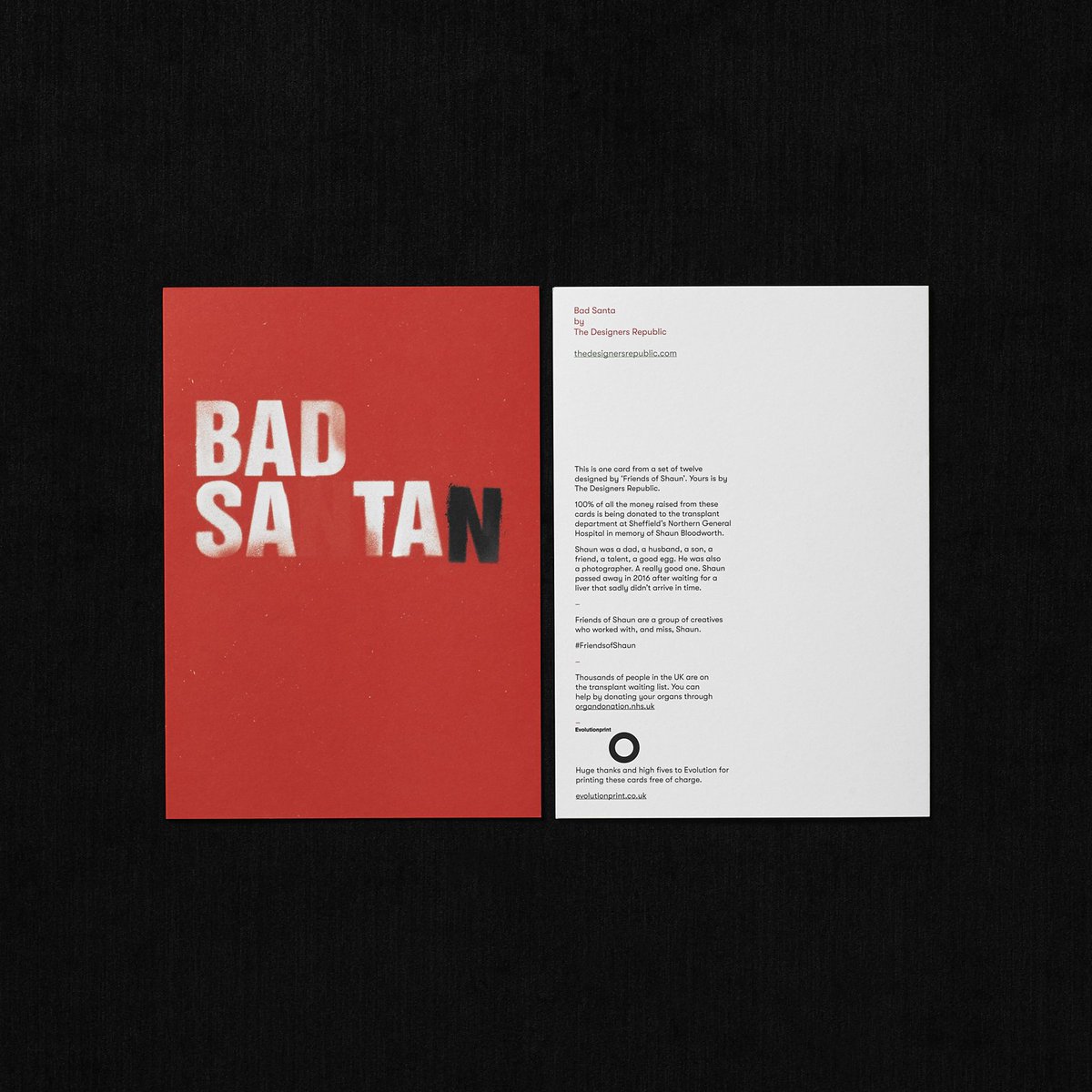 faveplaces's tweet photo. #FriendsofShaun Christmas card 2: Bad Santa by @disinfoTDR > 12 cards. £10. 100% donated to Sheffield Hospitals. Buy yours here > https://t.co/AQiFxgcSFl https://t.co/yC8qrRI6vS