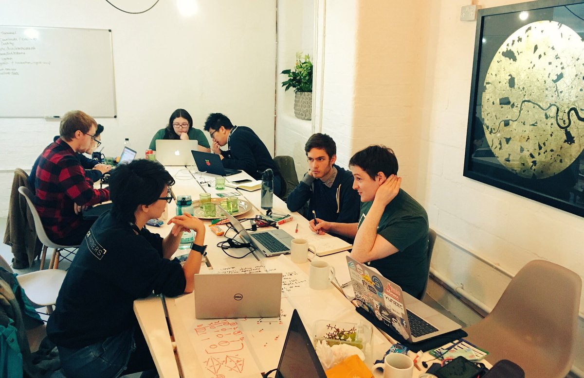 IanG_York's tweet image. Surprisingly awake today after 4 full days with @TheHackTrain crew!
EPIC journeys again + amazing prototypes built in just 48hrs. Great to be part of it. 😁
#Hacktrain4 #HackTheRails