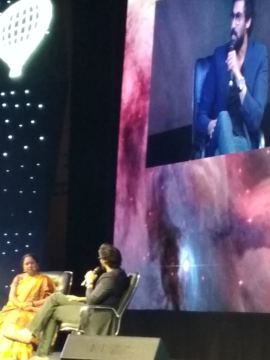 AkhilAgeer's tweet photo. .@RanaDaggubati in the house!
At #BeyondBoundaries discussing the unfamiliar world of emerging technologies.
#THub #TDayCelebrations #RoadToGES2017 #INK2017 #VR #AR #AI https://t.co/bfTIpVMqqP