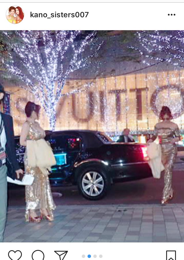 かみーゆ 極寒の下でヌーディドレスを着るための極意を長々と熱弁している叶姉妹のインスタグラム T Co Hyi8ykt6vc Twitter