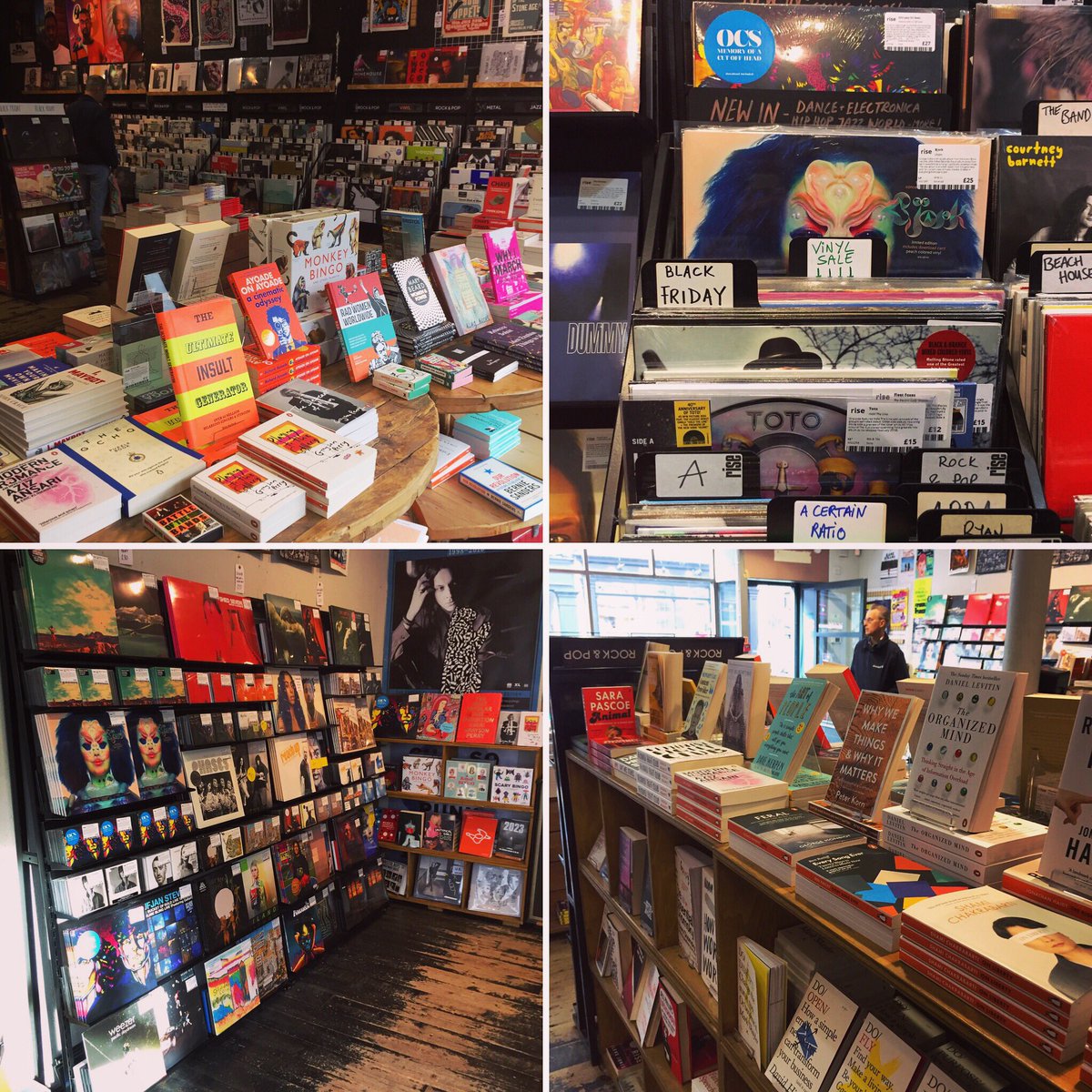 Monday blues ? Treat yourself with a good book, a classic album, a new release or dive into the Black Friday releases left in our racks !