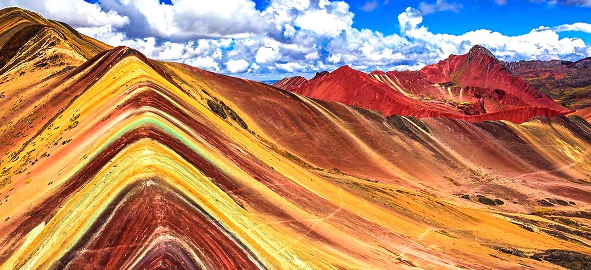 Vinicunca o Cerro de colores ubicado en Cusco Peru 🇵🇪

donperutours.com/es/turismoperu…

#viajesacusco #agenciasdeviajes #peru