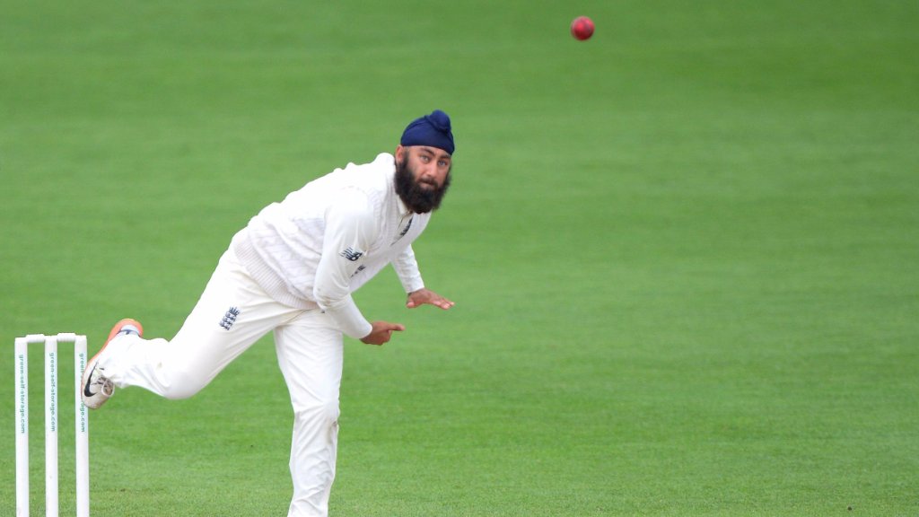englandcricket's tweet photo. Four wickets for Amar Virdi on his Lions debut!

https://t.co/NzYgoDB3UO https://t.co/UQig1dFQT7