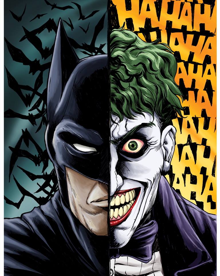 emilianour22's tweet photo. Batman/Joker #digitalcolor #batman #darkknight #detectivecomics #joker #haha #bat #dc #dccomics #dcentertainment #traditionalart #brush #ink #inking #bluline #fanart #art #argcomiccon #argentinacomiccon #draw #drawing https://t.co/MZmeKlc4TR