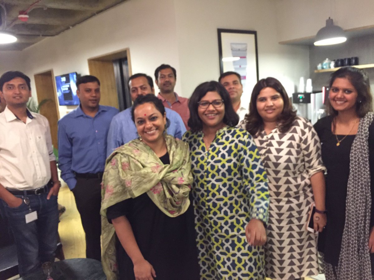 A new space.. new beginning.. new ways of working #SGGSC #Newwaysofworking <a href="/WeWork/">WeWork</a>