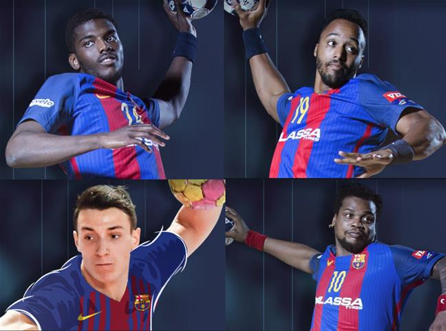 HandDayfr's tweet photo. [#LigaAsobal] | A la découverte des 4 mousquetaires du Barça ! #YanisLenne #DikaMem #TimotheyNguesssan #CédricSorhaindo #BleuetFier
https://t.co/3zZ7ChIy2T
@ffhandball https://t.co/ur8Iifz9f3