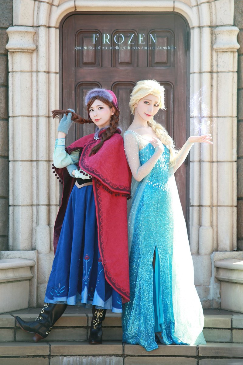 Dハロ仮装】 ❄アナと雪の女王 二人はたった一人の大切な姉妹であり一