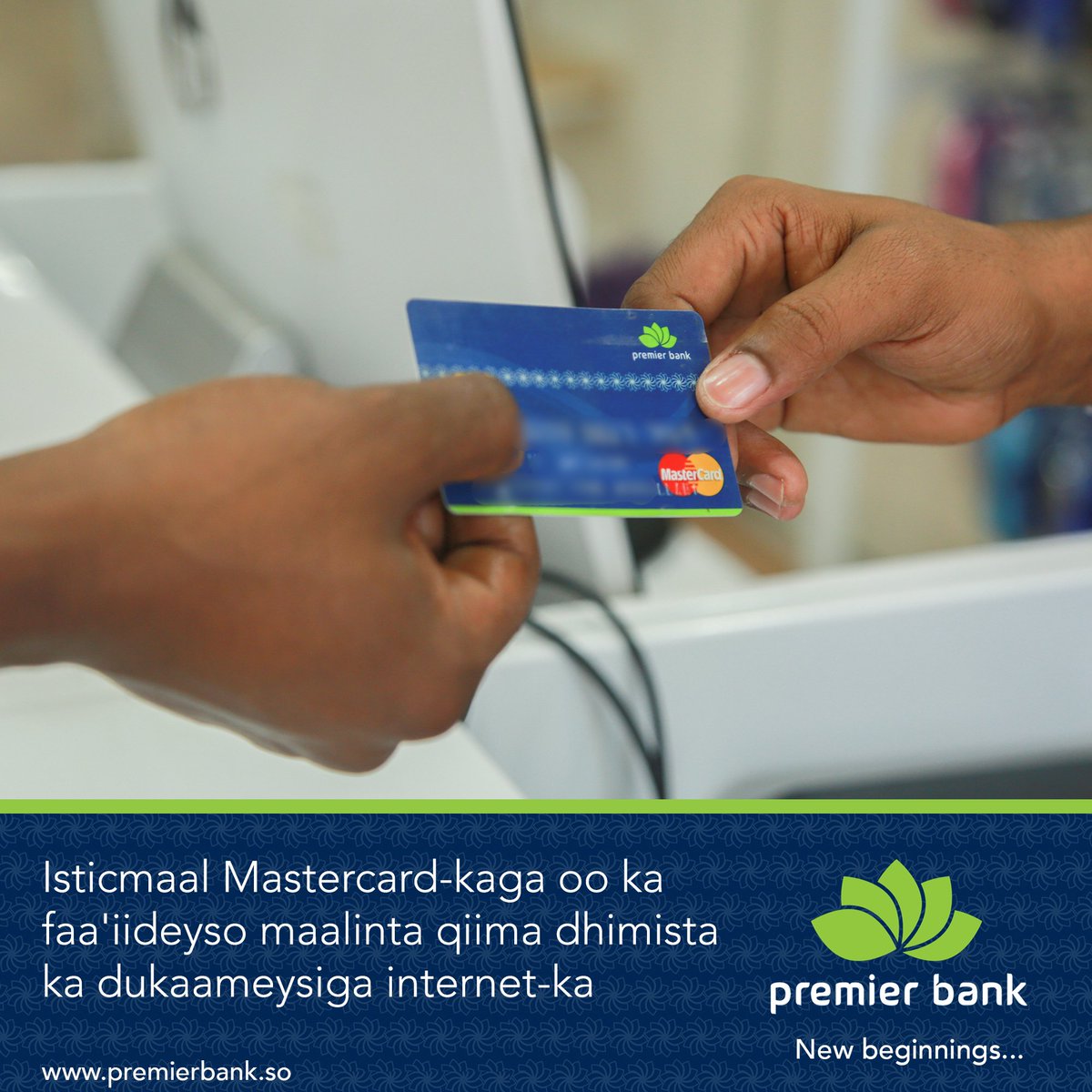premierbankSO_'s tweet photo. It’s cyber Monday, Shop online with your Mastercard.

#Cyber Monday
#premierBan https://t.co/tZag33TkDu