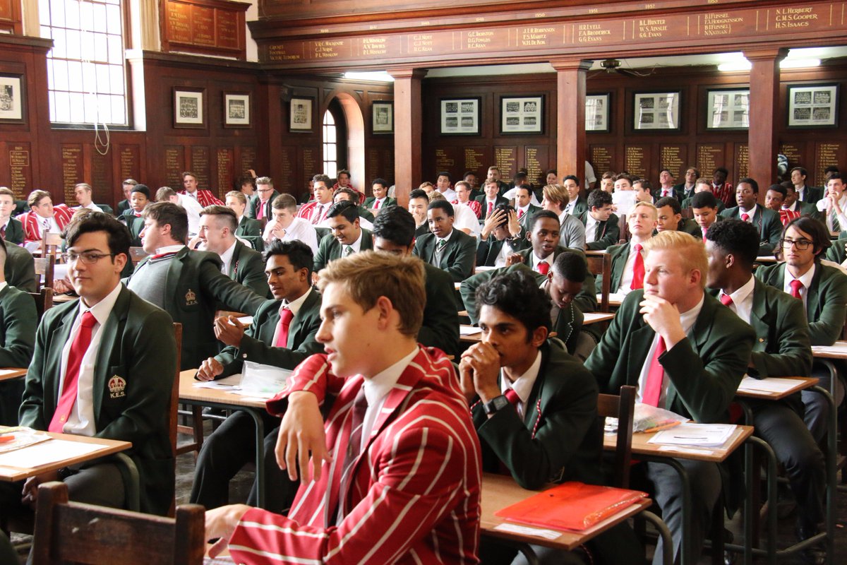 KingEdVIISchool's tweet photo. #RedMatrics #FinalExam Schools Out for the Class of 2017! @KingEdVIISchool forever #sonsofthisplace https://t.co/aPVSwQmSIf