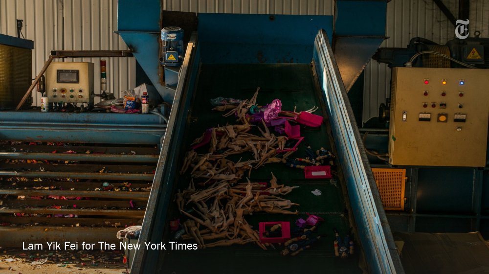 "Without China, there will be less recycling in the United States, and it will cost more." nyti.ms/2zHWiWA