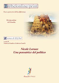 Online il uovo numero della rivista di #Filosofia B@belonline è dedicato alla studiosa francese Nicole #Loreaux con contributi autorevoli che ne fanno risaltare l'originalità della ricerca bit.ly/2Bhk6gh #filologia #antropologia Leggi al link romatrepress.uniroma3.it/ojs/index.php/…