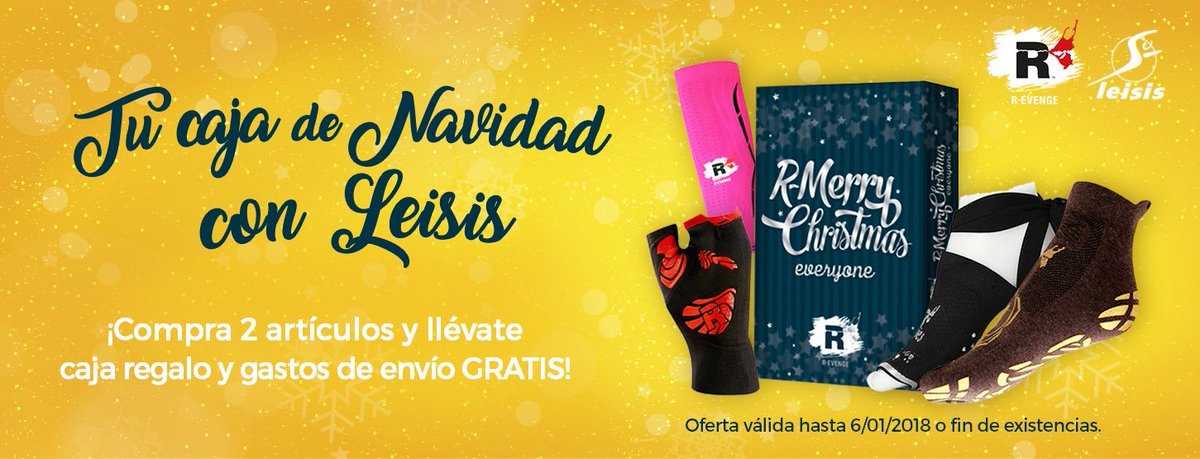 Leisis__'s tweet photo. 🎄 ¡Llega la #navidad a #Leisis! 🎄
🌟 Con la compra de 2 artículos @REvengeBarefoot, tu caja-regalo y gastos de envío GRATIS 👉 #calcetinestécnicos, calentadores, #uppies y más ➡ https://t.co/q8bTGCJ5eG https://t.co/hefYur7r3q