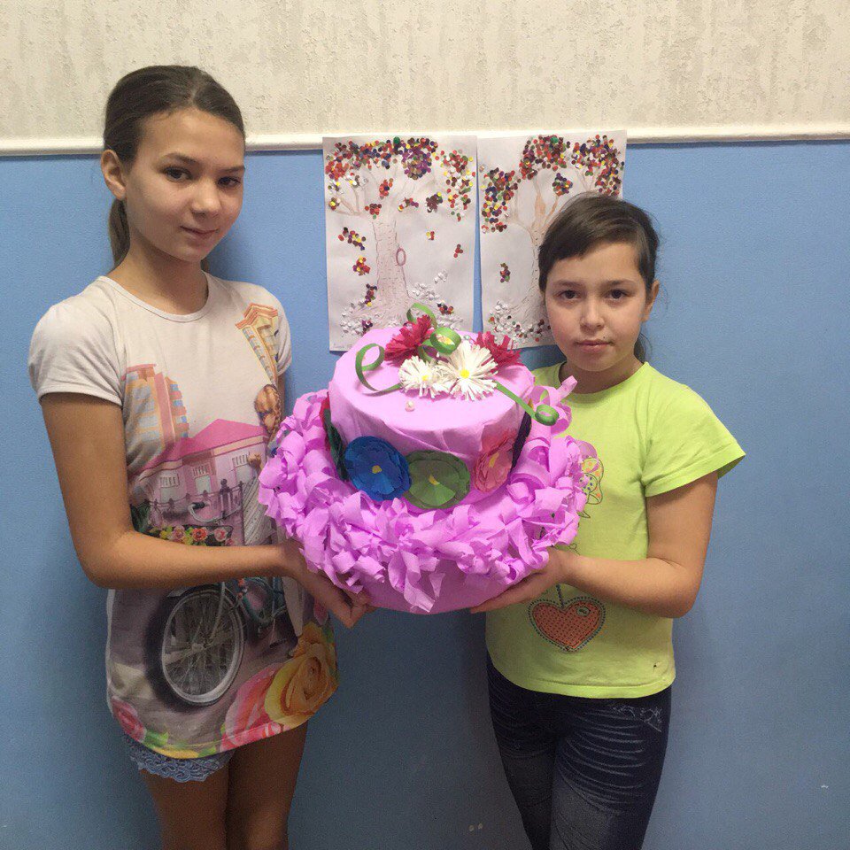 gorelikc's tweet photo. #mspno Творческий мастер-класс "Торт для мамы" #деньматери https://t.co/WAMx5xPSk5