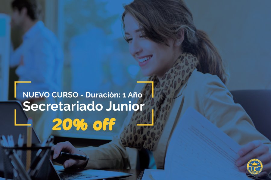 unicrandon's tweet photo. ¡Secretariado Junior es nuestra NOVEDAD para 2018 con duración de 1 año! Podes encontrar más información en: https://t.co/s295LdBrkC https://t.co/PQgPCZ6Jlu