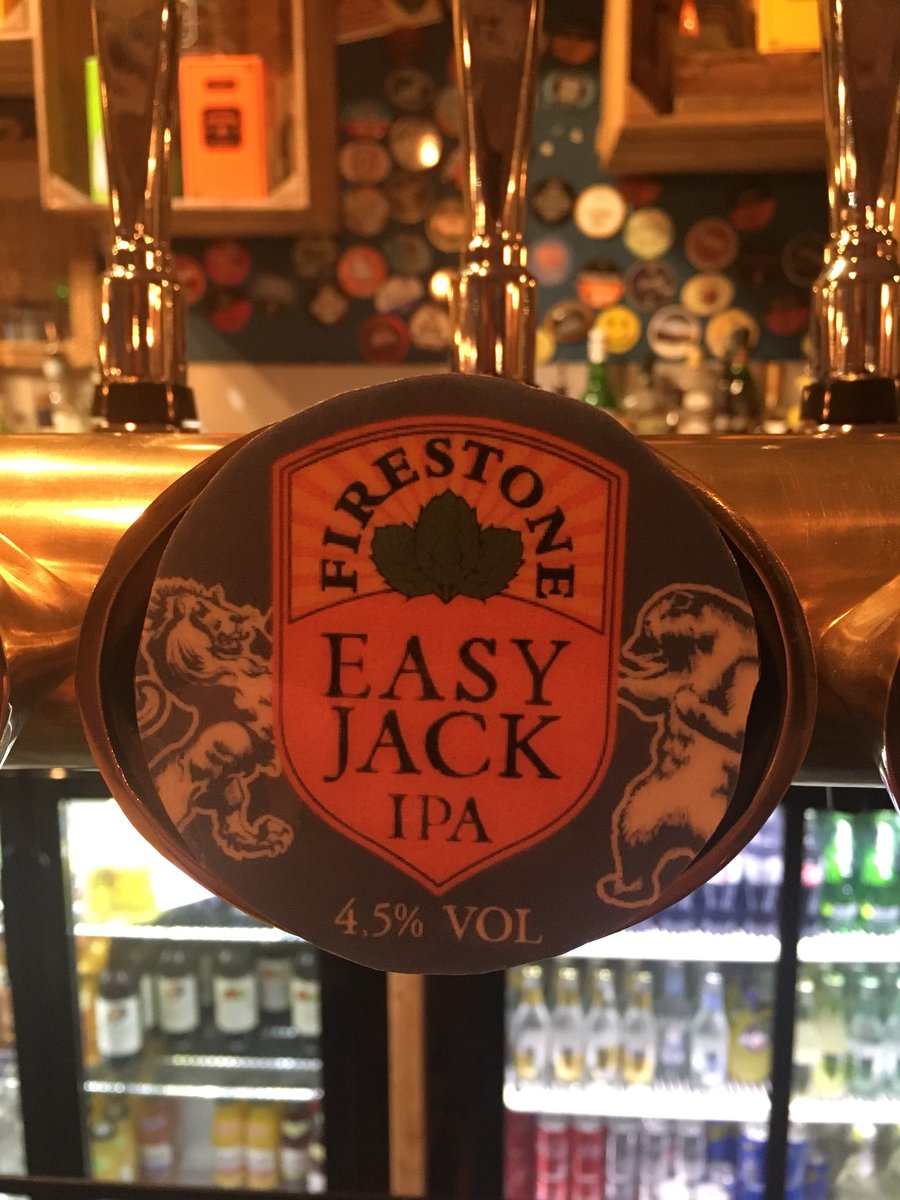 BWH_Andy's tweet photo. Absolutely amazing beer from @FirestoneWalker being served @ThegreyfriarRDG exclusively available through @nectarimportsuk you need to try this! #easyjackipa https://t.co/r0jRfFGjev