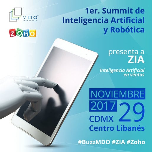 MiguelAngelArce's tweet photo. #MDOTecnologia y #Zoho  listos para participar en 1er. Summit Inteligencia Artificial #AI @MundoContact @a_figueroa @nestor_hdz_ https://t.co/ni8LIZE5gP https://t.co/mVOERRzmYF