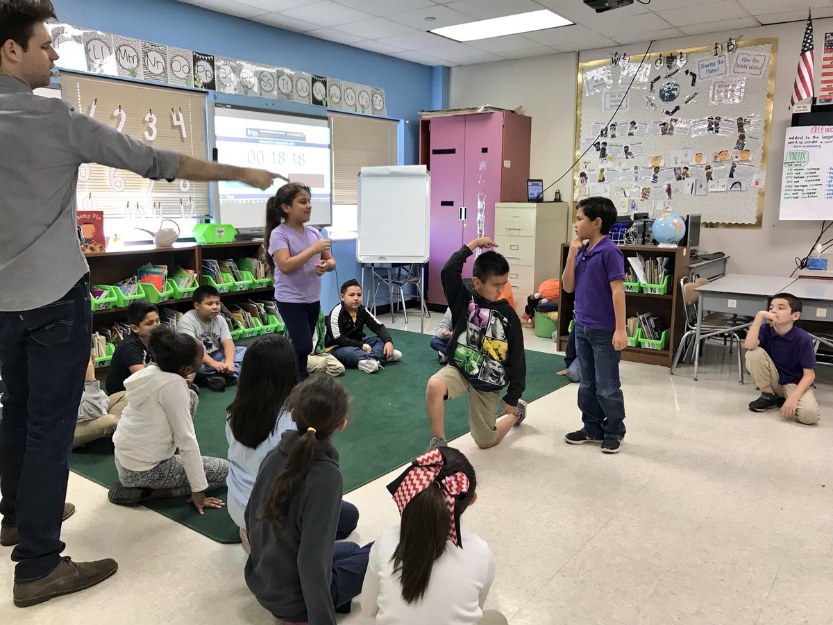 HerreraHuskies's tweet photo. Third grade engaged in a #StagingSTEM workshop from @AlleyECE! They are learning about force, motion, and energy. #HISD #TeamHISD #STEM #HerreraSTEM @DrFennick @HISD_Supe @TeamHISD @HoustonISD https://t.co/vAd4jYbton