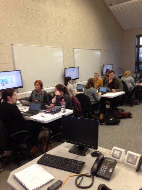 Athy_College's tweet photo. Staff involved in a IT training evening. #ICT #IT #chromebooks #LCDTVs #teachertraining https://t.co/pjUdSlqI1H